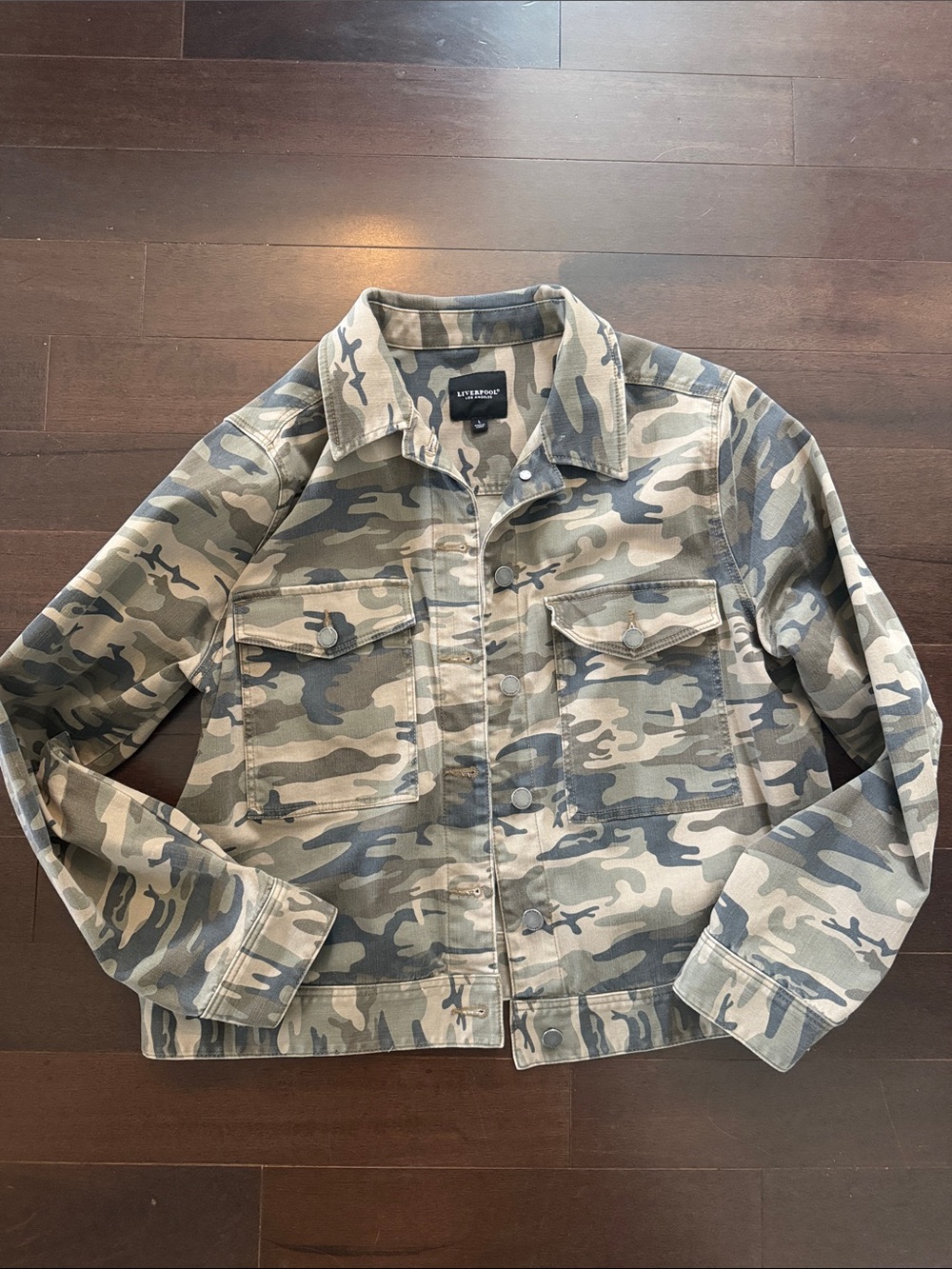 Liverpool Camouflage Field Jacket - Green & Tan